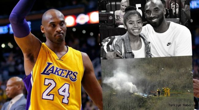 ABD'li basketbolcu Kobe Bryant helikopter kazasında hayatını kaybetti