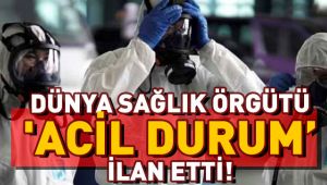 DSÖ Korona virüsü nedeniyle 'acil durum' ilan etti