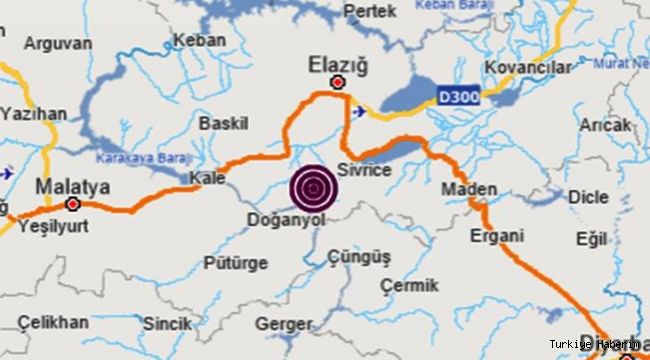 Elazığ'da 4.0 büyüklüğünde deprem yine korkuttu