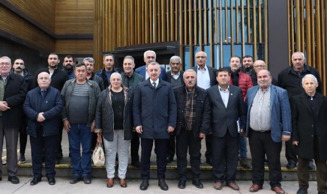 Başkan Büyükakın, Kocaeli Cem Evleri'nin başkanlarıyla buluştu