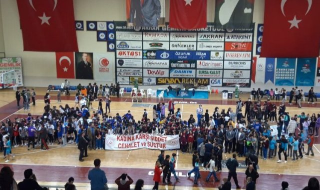 Bursa Gemlik'te 860 sporcu 7 branşta yarıştı