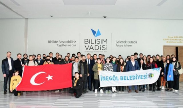 Bursa İnegöl Bilişim Vadisinde Baykoca projelerinin sunumu yapıldı