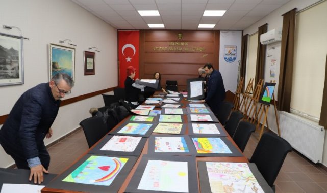 Çanakkale Gelibolu'da 23 Nisan Resim Yarışması sonuçlandı