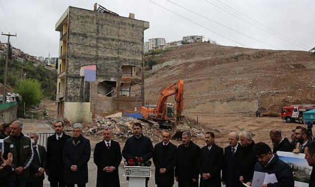 Cedit'teki son binanın yıkımı gerçekleşti