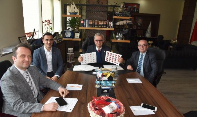 Edirne Keşan Belediyesi'nden 100. yıla özel pul
