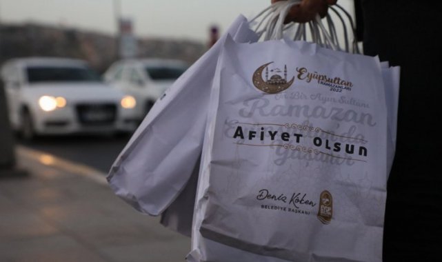 İstanbul Eyüpsultan'da her gün 2 bin iftariyelik