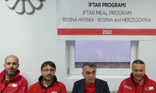 Kızılay'dan Dünya Yetimler Günü'nde Srebrenitsa'da iftar