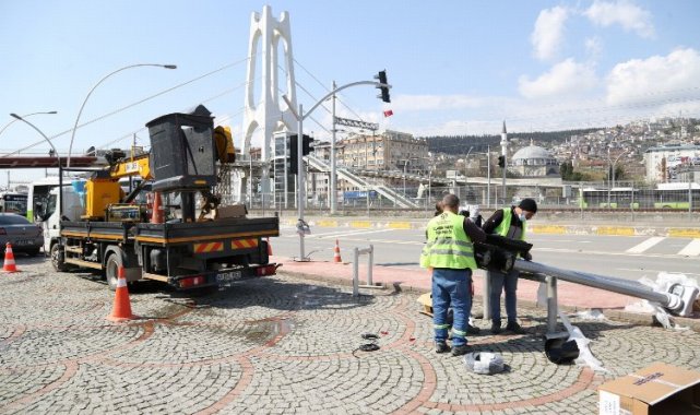 Kocaeli Salim Dervişoğlu Caddesinde 3 yeni sinyalizasyon kuruldu