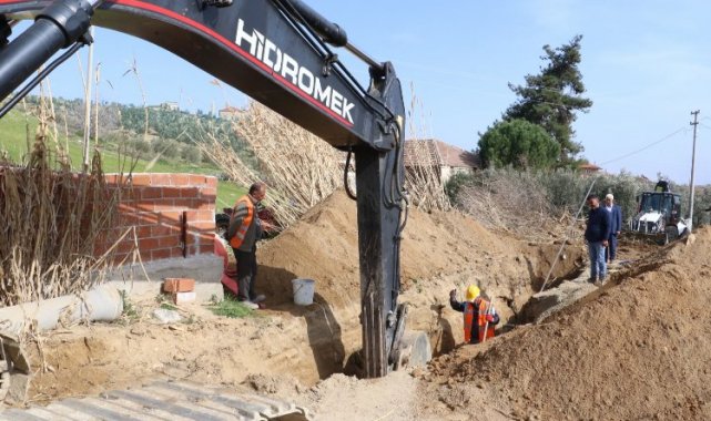 Manisa Salihli'de altyapı çalışmaları başladı