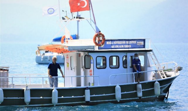 Muğla Büyükşehir 7 atık alım teknesiyle yaza hazırlanıyor