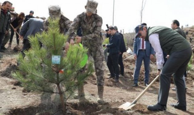 Sivas'ta 'Polis Hatıra Ormanı' oluşturuldu