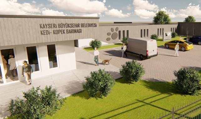 Türkiye'nin en modern hayvan barınağı Kayseri'ye yapılıyor