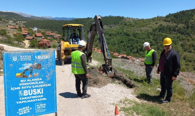 Bursa Keles'in alt yapısına yenileme