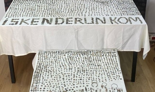 Hatay İskenderun'da tarihi eser operasyonu