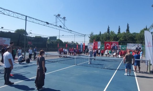 Aydın'da teniste final heyecanı başladı