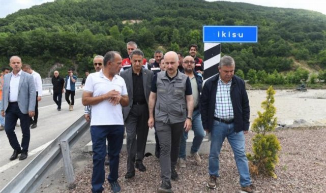 Bakan Karaismailoğlu Sinop Ayancık'ta