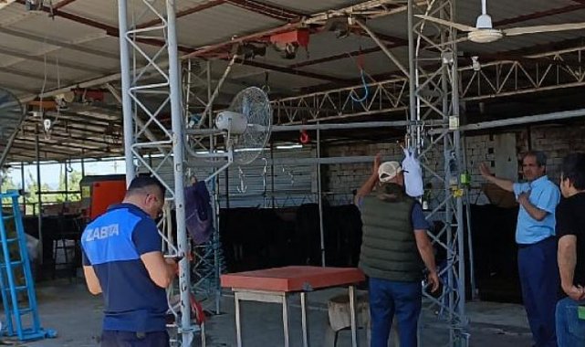 Bergama’da kurban kesim yerlerine denetim