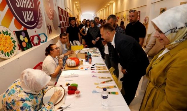 Bursa İnegöl'de 'engelsiz' sergi