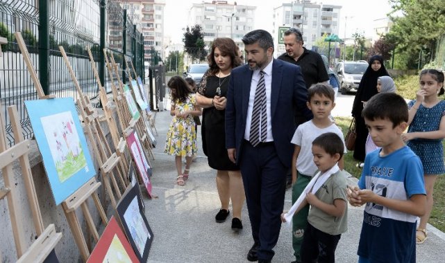 Bursa Osmangazi'de Bilgi Evi'nde renkli sergi