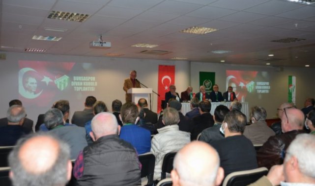 Bursaspor Divan Kurulu toplantısı tarihi belli oldu