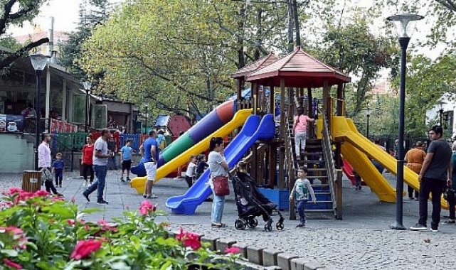 Çankaya Parkları Çocuklar İçin Yenileniyor