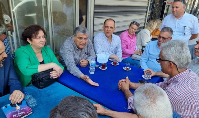 CHP'li Sındır'dan esnafa destek