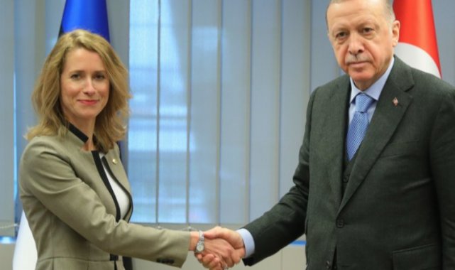 Cumhurbaşkanı Erdoğan, Türkiye-Estonya ilişkilerini görüştü