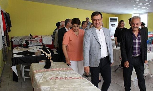 Elmalı ATASEM'de yılsonu sergisi heyecanı