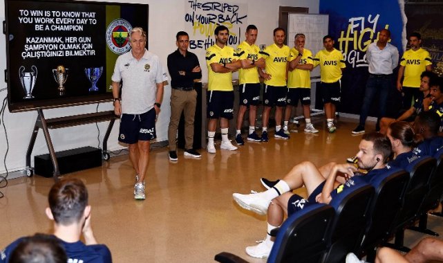 Fenerbahçe'de Jorge Jesus'tan tanışma toplantısı