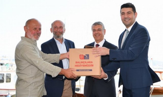 İstanbul'da balıkçılara destek