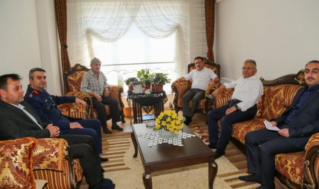 Kayseri Valisi Gökmen Çiçek'ten Babalar Günü'nde anlamlı ziyaret