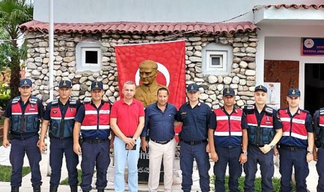 Kemer Belediye Başkan Vekili Hasan Ali Acar’dan Jandarmaya Ziyaret