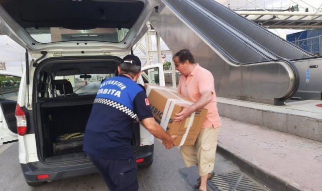 Kocaeli Zabıtası zorda kalanın yanında