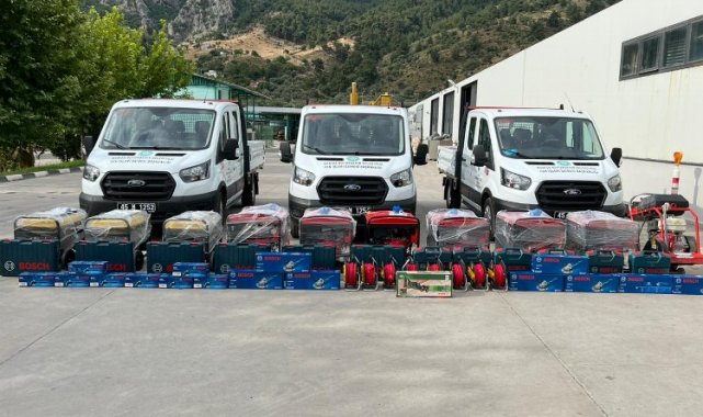 Manisa Büyükşehir'in araç filosuna 2 milyon liralık takviye
