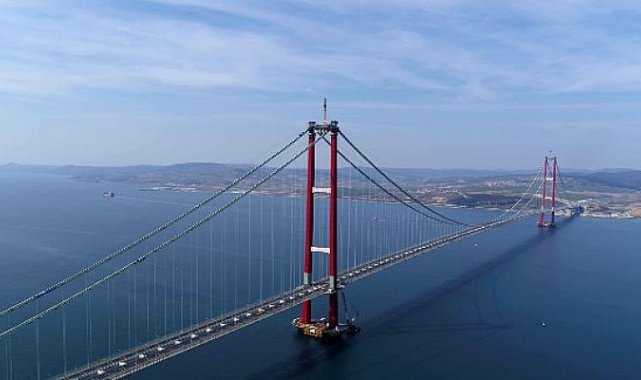 1915Çanakkale Köprüsü’ne Avrupa Çelik Köprü Ödülü