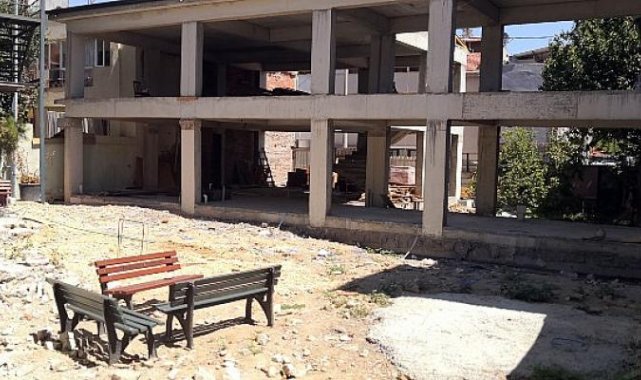 Adalet Camii Yeni Hizmet Binası Hızla Yükseliyor