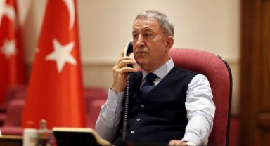 Bakan Akar, Ukraynalı bakanlarla görüştü