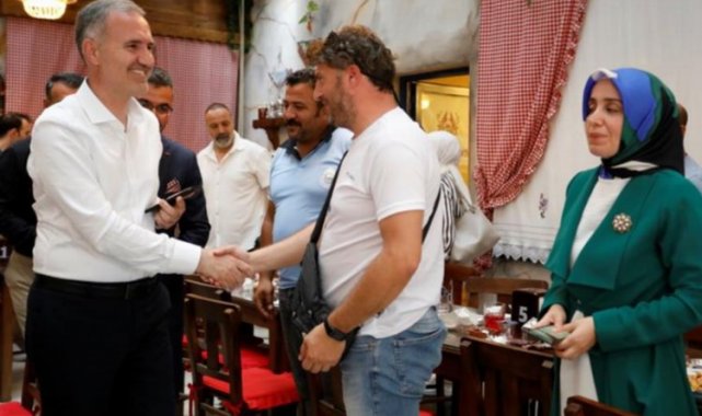 Bursa İnegöl'de belediye personeline toplu doğum günü