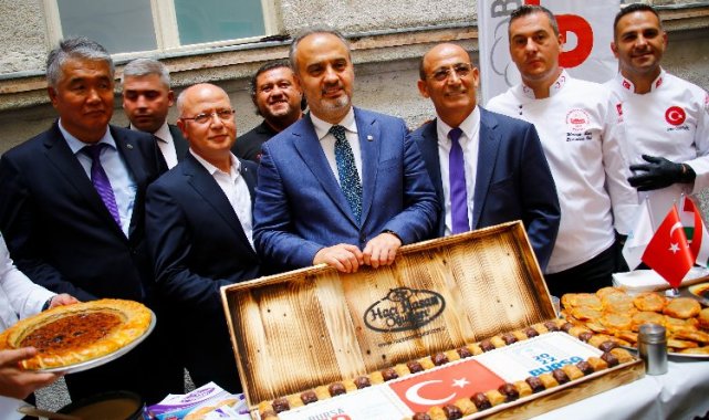 Bursa'nın lezzetleri Macaristan'da tanıtıldı