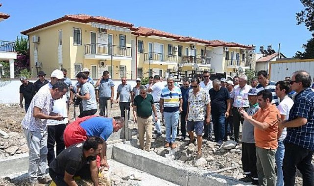 Çamyuva Kapalı Pazar Yerinin Temeli Atıldı