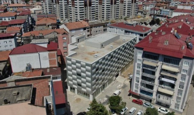 Çarşamba mekanik otoparkı da bitiyor