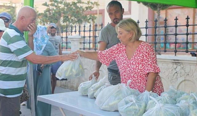 Didim Belediyesi'nin Mahsulleri Didimlilere Kazandırılıyor