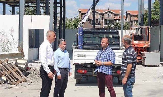 Eski Mezbaha Binası İmalat Bakım ve Onarım Binası Oluyor
