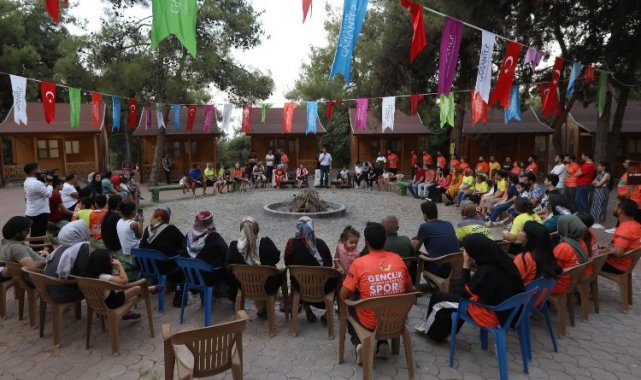 Gaziantep'te eğlenceli aile kampı