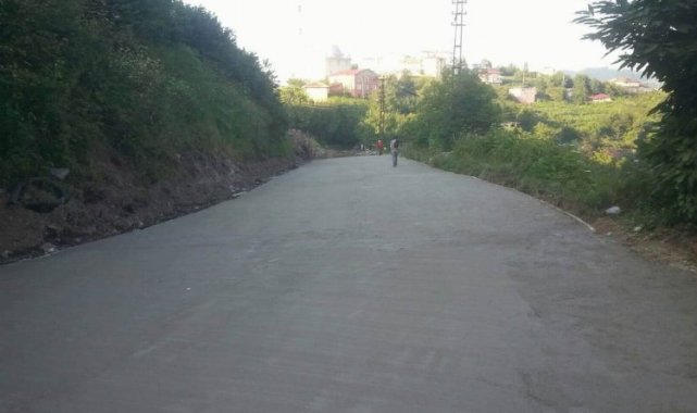 İkizce beton yollarına kavuştu