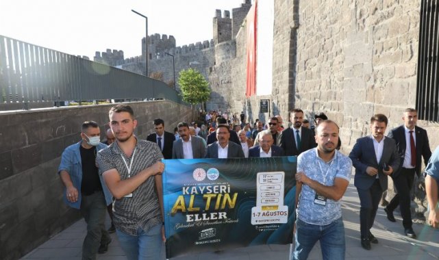 Kayseri'de Altın Eller Sanat Festivali heyecanı