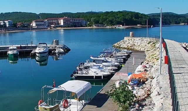 Kocaeli'de Kerpe sahiline panoramik kamera