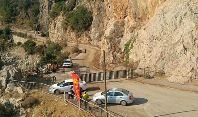 Marmaris halkı yağmaya karşı nöbette