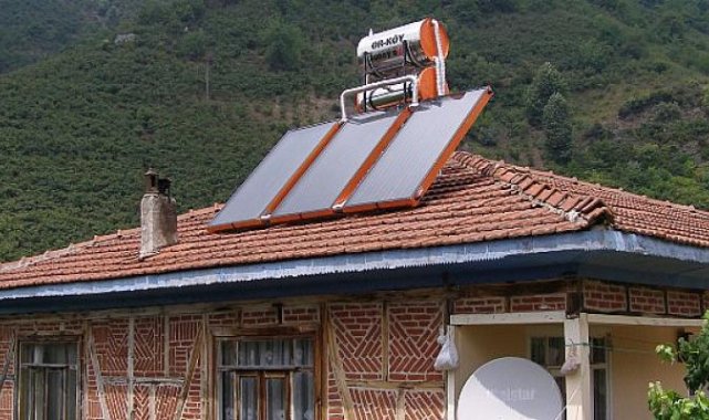 Orman köylüsü enerjisini güneşten alıyor