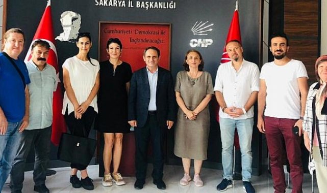 Sakarya Eğitim İş'ten, Başkan Ecevit Keleş'e İadeyi Ziyaret